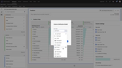 Algorithmic Model in Attribution IQ