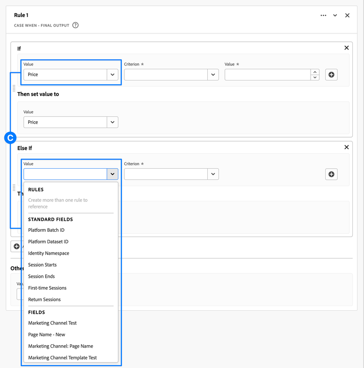 Screenshot of Dependency C