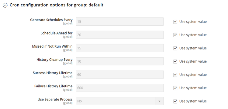 Cron Group: Default