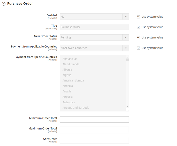 Purchase Order