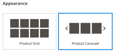 Product appearance