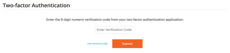 Enter verification code