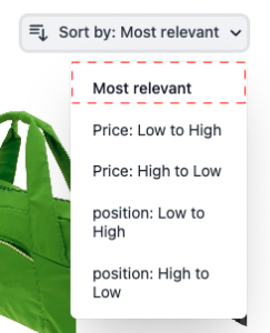 Dropdown selected item