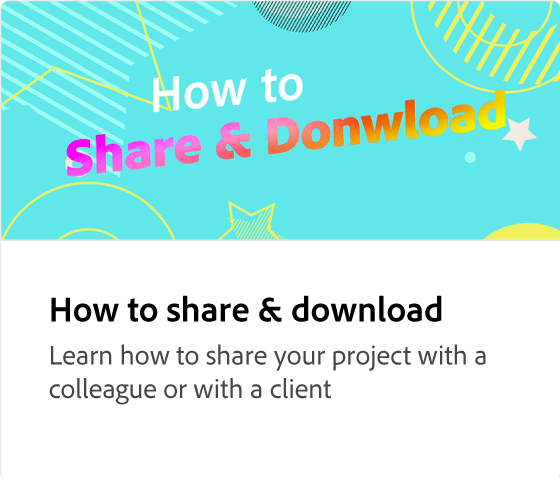 How to share & download