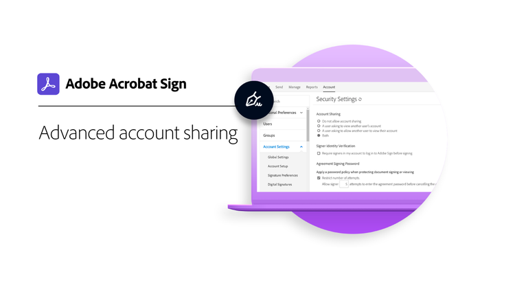 Advanced account sharing