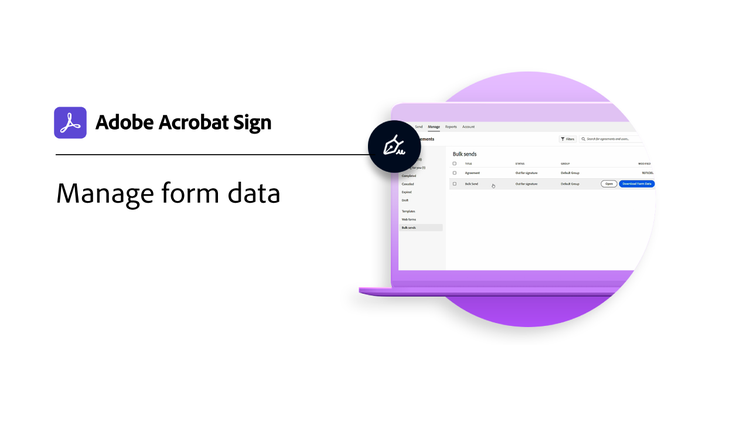 Manage form data