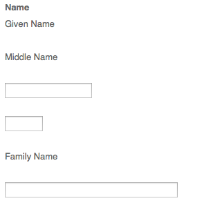 Detailed name dialog