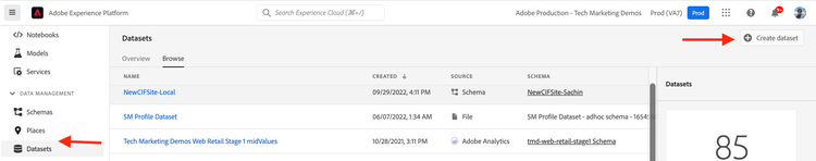 AEP Create Datasets