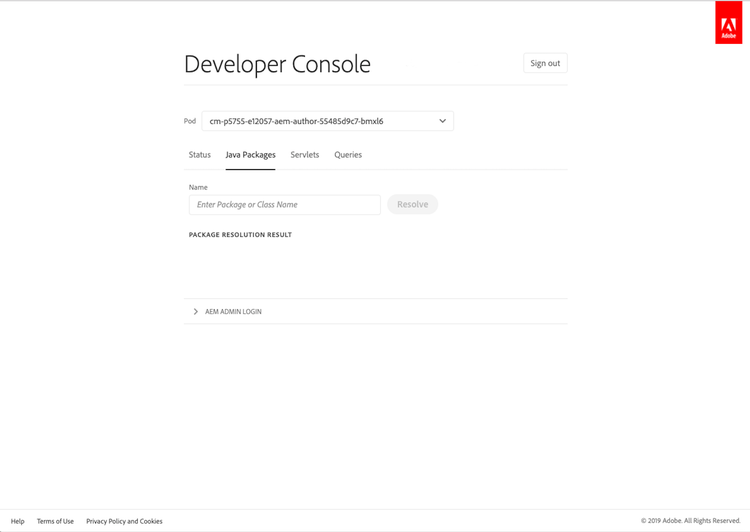 Dev Console 2