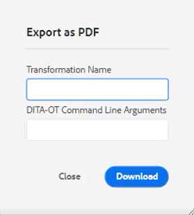 PDF Export