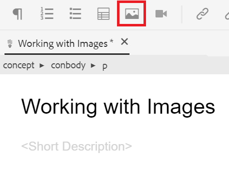 Insert Image icon