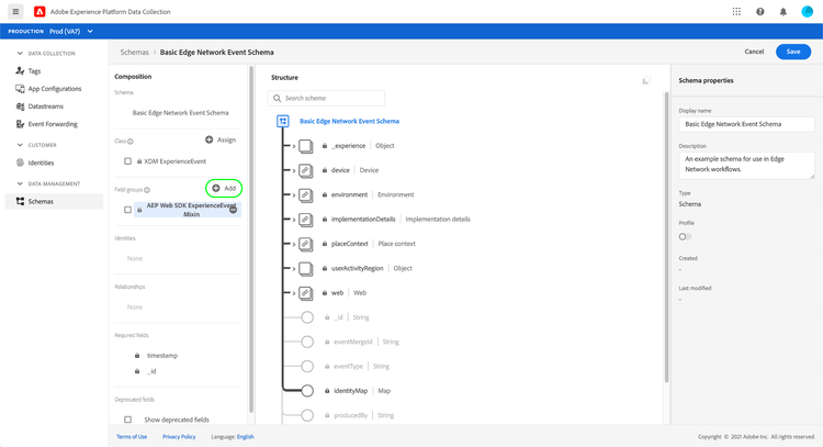 Add field groups