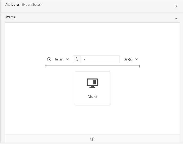 An example of a single event within a relative time window is shown.