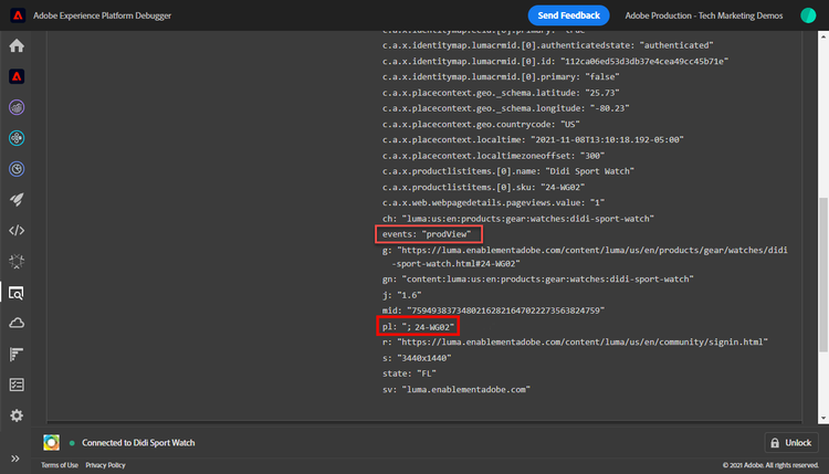 Analytics Product View